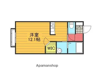 グラシュー アン【203号室】の間取り