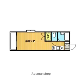 レストハウス【301号室】の間取り