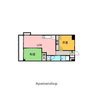 第2星野コーポ【303号室】の間取り