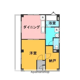 メゾン本町東【101号室】の間取り