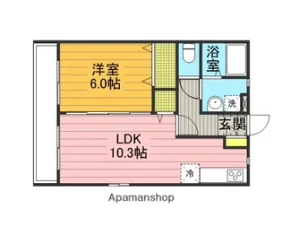 ブライトⅡ【2階】の間取り