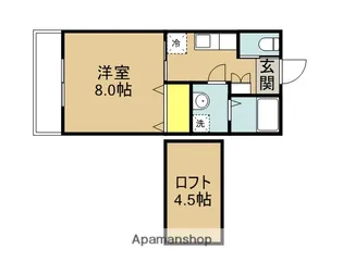 ピュアハイムAK【2階】の間取り
