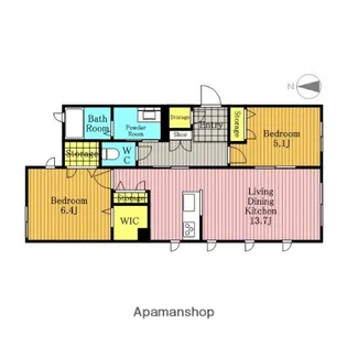 エル フレンテ【302号室】の間取り