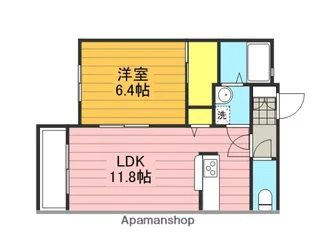 レフィナード【2階】の間取り
