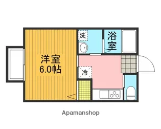 コスモヴィラ参番館【103号室】の間取り