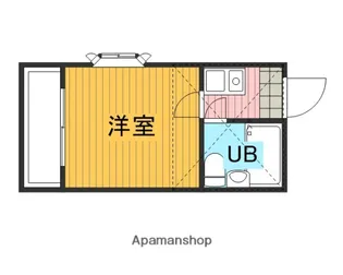 トップパレス南与野【101号室】の間取り