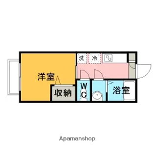 モジュール28【211号室】の間取り