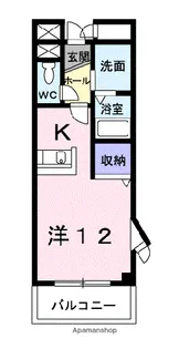 エスポワール参番館【3階】の間取り
