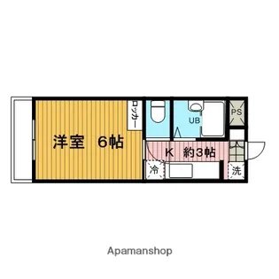 小島ハイツ【1階】の間取り