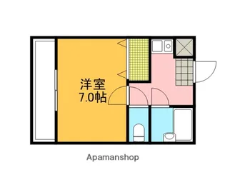 第6秋葉ビル【207号室】の間取り