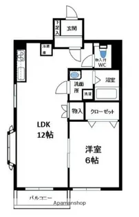 第ニ鳥越マンション【101号室】の間取り