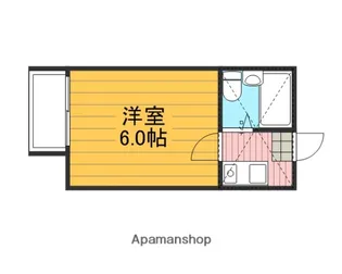 トップパレス南与野Ⅱ【202号室】の間取り