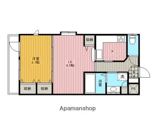 スターヒルズ浦和【2階】の間取り