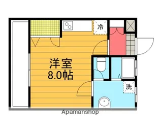 宮田ハイツ【105号室】の間取り