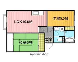 サウス・サウザンド北浦和【3階】の間取り