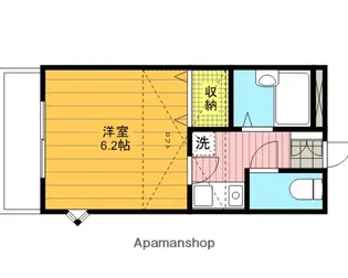 ファインフラッツ【202号室】の間取り