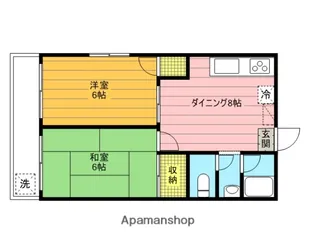 笹屋マンション【105号室】の間取り