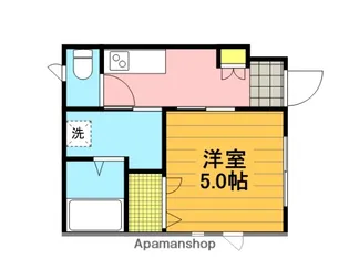 ハニーハウス【A101号室】の間取り