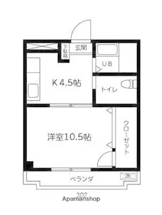 浦和サンコーポ【3階】の間取り