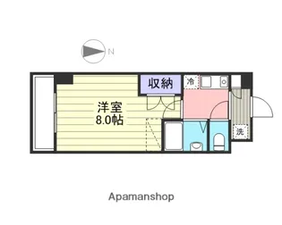 エトワール【2102号室】の間取り