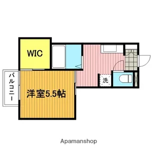 ツインパレス【B203号室】の間取り