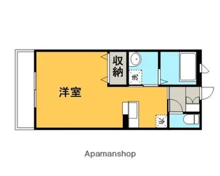 グラシュー ドゥ【2階】の間取り