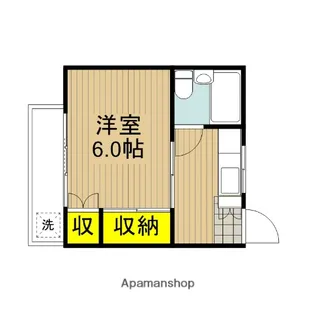ブライズⅠ【105号室】の間取り