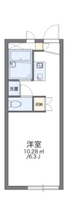 レオパレスときわ【1階】の間取り