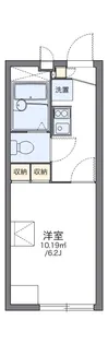 レオパレスカサブランカⅡ【1階】の間取り