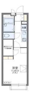レオパレスキルシュバウム【2階】の間取り
