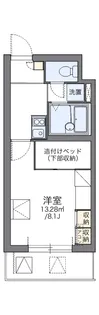 レオパレス光【3階】の間取り