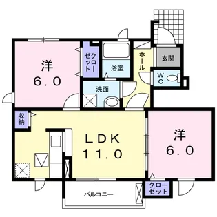 ウィンドガーデン【1階】の間取り