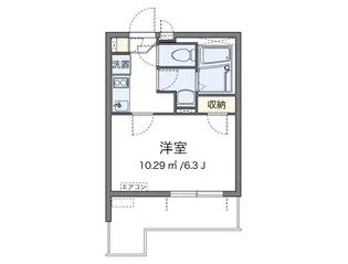 クレイノCLOVER【2階】の間取り