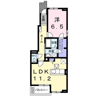 メゾン・グラース【1階】の間取り