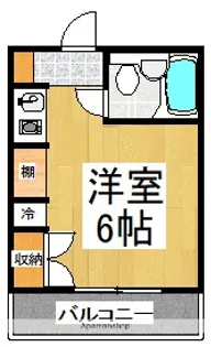 アクト浦和【302号室】の間取り