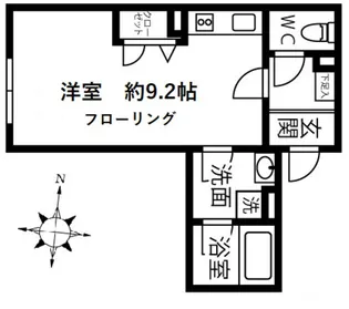 チューダーハウス常盤【2階】の間取り