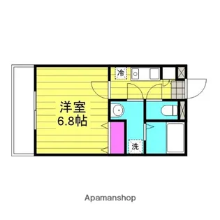 ドミノ浦和元町【4階】の間取り