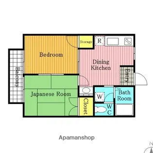 レジデンス北浦和【2階】の間取り