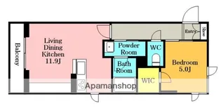 プレザント・アイ(プレザントアイ)【301号室】の間取り