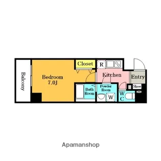 アーバンパーク北浦和【4階】の間取り