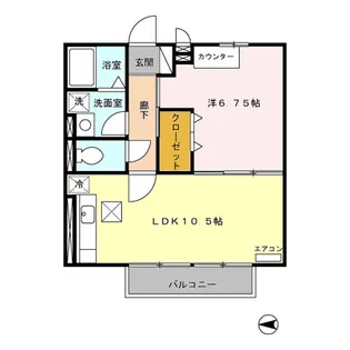 プレジオ【1階】の間取り