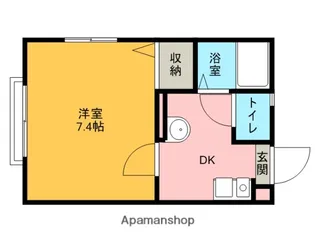 メゾン・セシリア【1階】の間取り