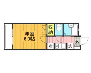 サンビレッジ【207号室】の間取り