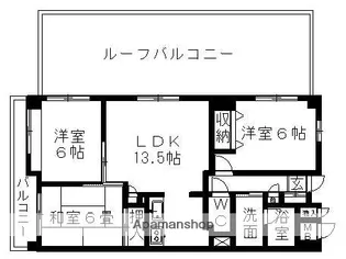 エルスタンザ北浦和【4階】の間取り