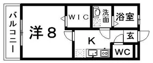 プランドール【2階】の間取り