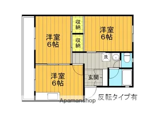 イイノレジデンス【205号室】の間取り