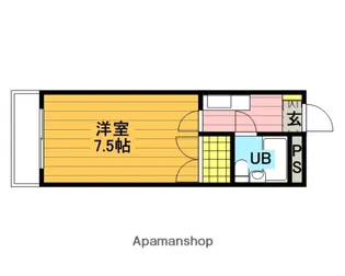 ベルーフ鈴谷【2階】の間取り