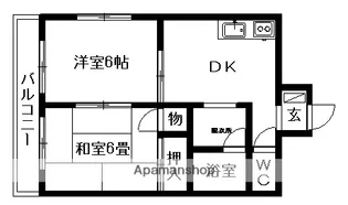 第ニ鳥越マンション【101号室】の間取り