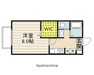 マークスⅢ【203号室】の間取り
