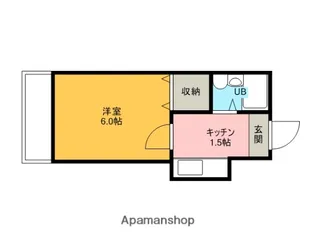 一刻館【104号室】の間取り